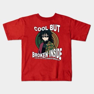 giyu tomioka : Cool but Broken Inside Kids T-Shirt